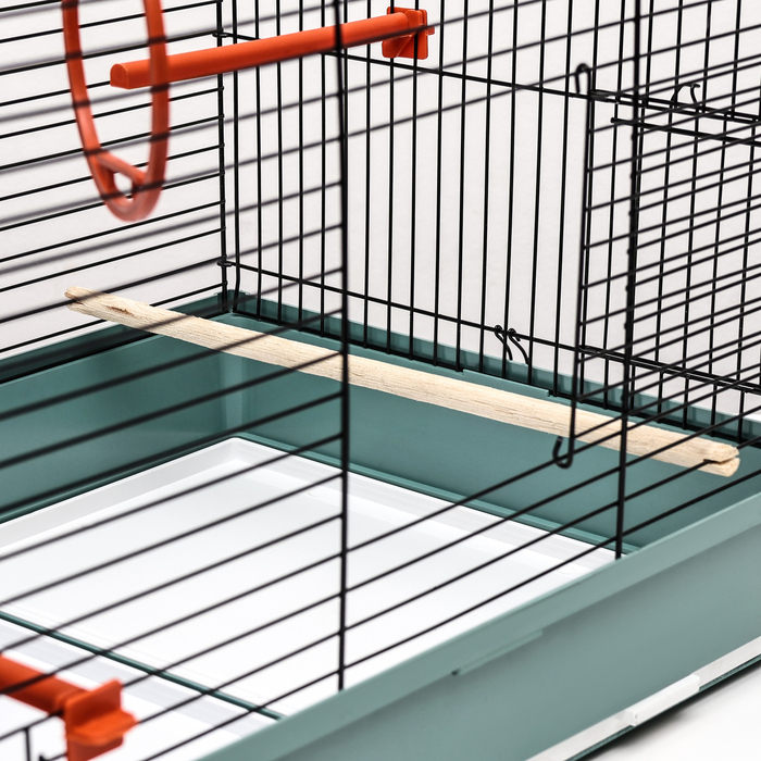 Клетка пролётная 2 яруса, 100 х 37 х 37 см, микс цветов Клетка пролётная 2 яруса, 100 х 37 х 37 см, микс цветов