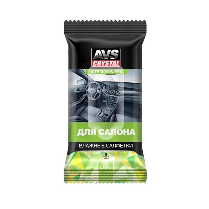 Влажные салфетки  Влажные салфетки "Для салона" AVS AVK-201, 25 шт