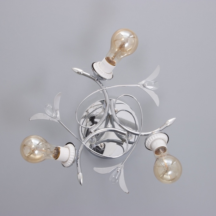 Люстра Люстра "Жаннета" бп 3х40Вт Е27 Хром МОДЕЛЬ: 2800064