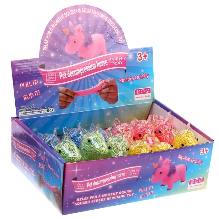 Мялка «Единорог» с пенопластом Мялка «Единорог» с пенопластом