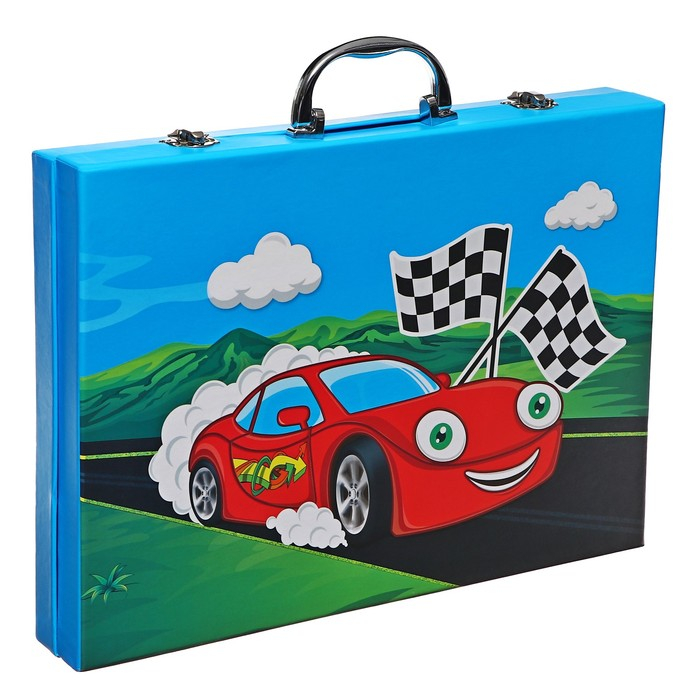 Набор для рисования в голубой коробке Набор для рисования в голубой коробке