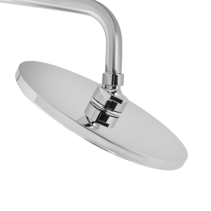 Душевая система ZEIN Z4483, с термостатом, верхняя лейка 22 см, ручная лейка 12,5 см, хром   1045096 Душевая система ZEIN Z4483, с термостатом, верхняя лейка 22 см, ручная лейка 12,5 см, хром   1045096