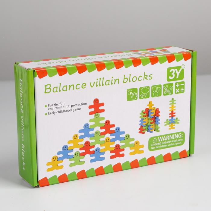 Развивающая игра балансир «Человечки» 19х11,5х4 см Развивающая игра балансир «Человечки» 19х11,5х4 см