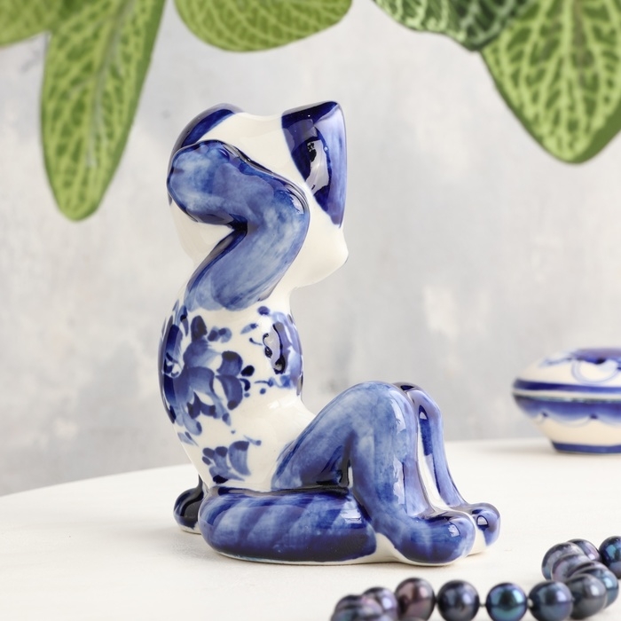 Сувенир Сувенир "Котик", гжель