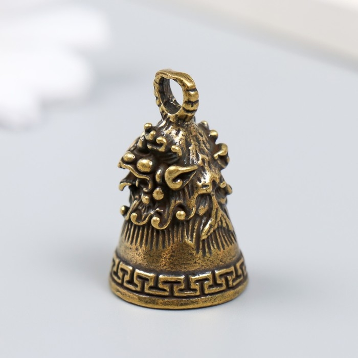 Колокольчик латунь  Колокольчик латунь "Голова льва" 3,4х2,2х2,2 см