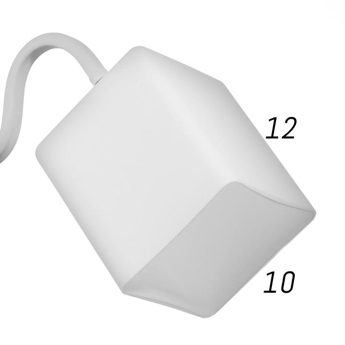 Бра Изгиб 1х40Вт Е27 белый 27,5х11х18,5см