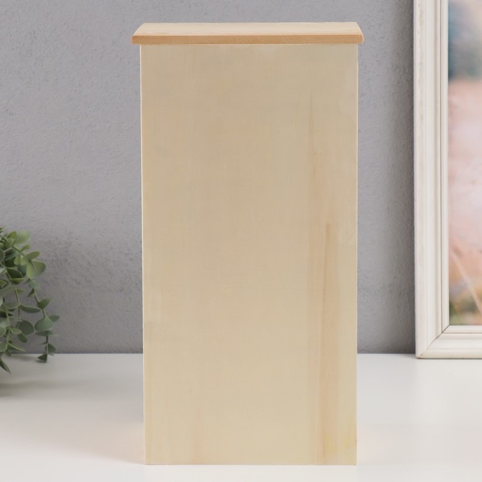 Шкатулка дерево под роспись 5 ящиков Шкатулка дерево под роспись 5 ящиков "Комод" 18х12х36 см