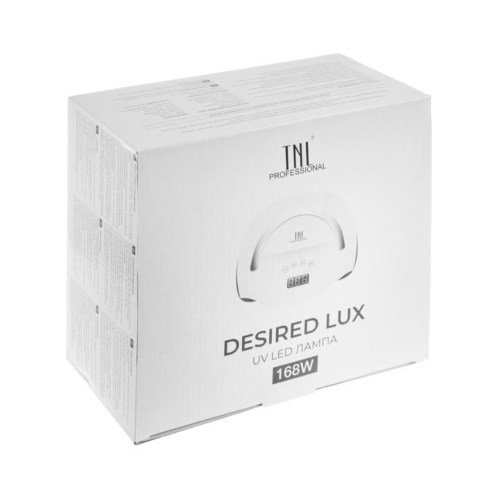 Лампа для гель-лака TNL Desired lux, UV/LED, 168 Вт, 36 диодов, таймер 10/30/60 сек, бел/сер Лампа для гель-лака TNL Desired lux, UV/LED, 168 Вт, 36 диодов, таймер 10/30/60 сек, бел/сер