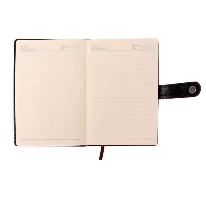 Органайзер А5, с хлястиком, 100 листов в линейку, обложка ПВХ, чёрный Органайзер А5, с хлястиком, 100 листов в линейку, обложка ПВХ, чёрный