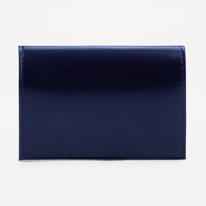 Обложка для паспорта, цвет синий Обложка для паспорта, цвет синий