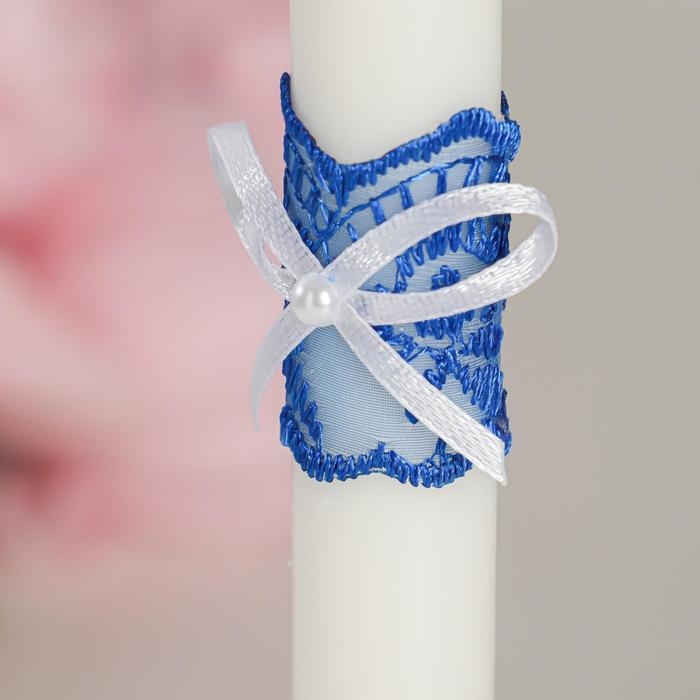 Комплект на стол молодожёнов Комплект на стол молодожёнов "Гармония", синий