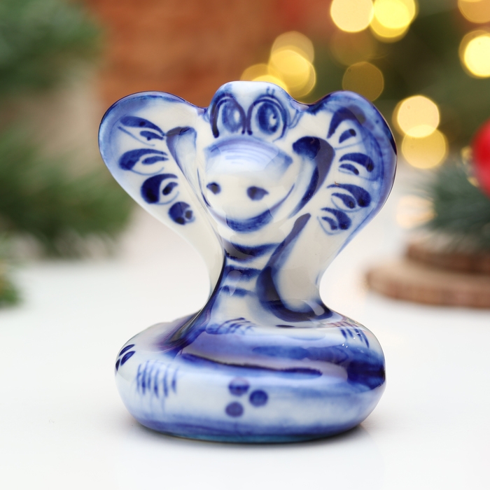 Сувенир Сувенир "Змей Серафим", гжель, 7,5 см