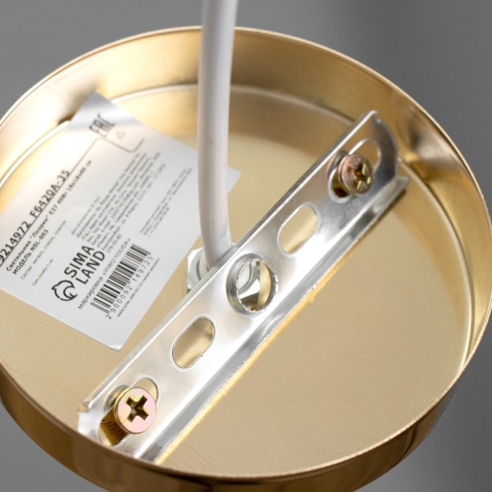 Светильник BayerLux Светильник BayerLux "Лоэрин" Е27 40Вт золото 18х18х80 см