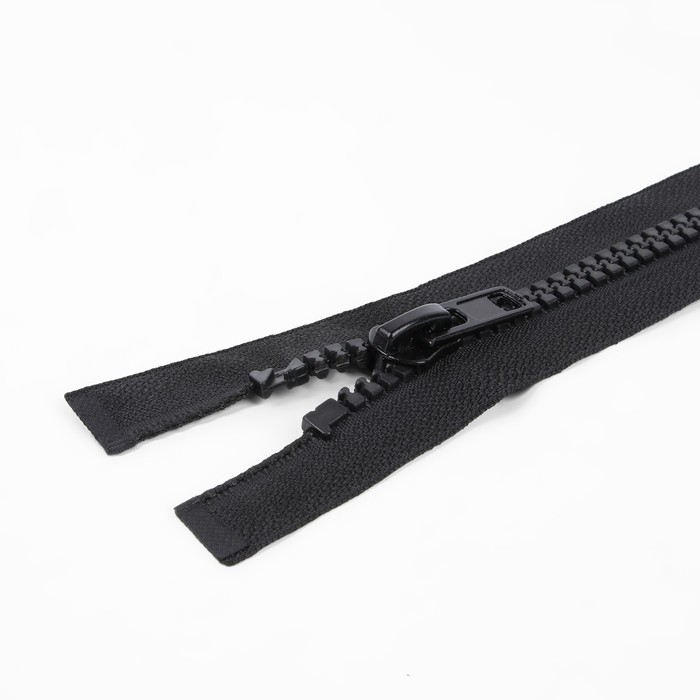 Молния «Трактор», №8, разъёмная, замок автомат, 120 см, цвет чёрный, цена за 1 штуку Молния «Трактор», №8, разъёмная, замок автомат, 120 см, цвет чёрный, цена за 1 штуку