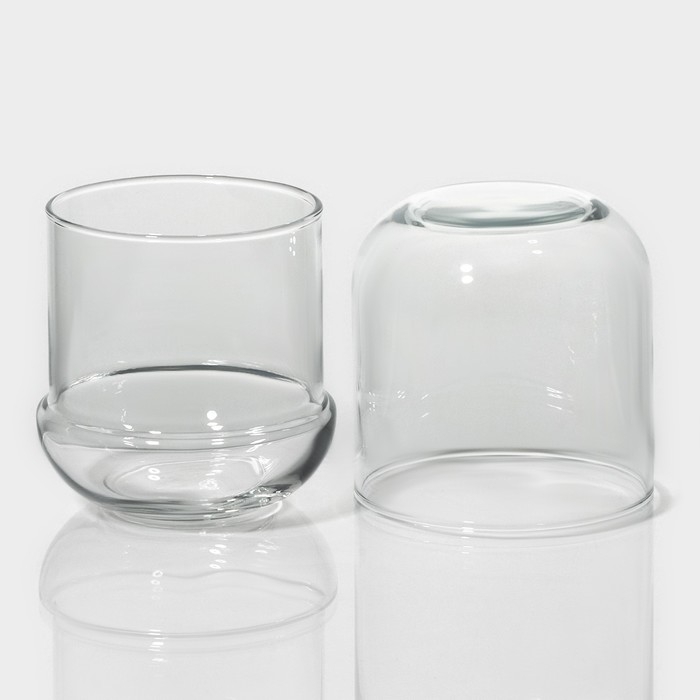 Сахарница стеклянная Lav «Дуо», 380 мл