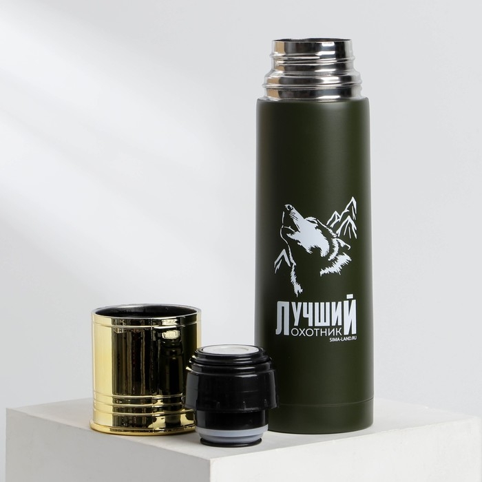 Термос «Лучший охотник», 500 мл, время сохранения тепла 10-12 ч Термос «Лучший охотник», 500 мл, время сохранения тепла 10-12 ч