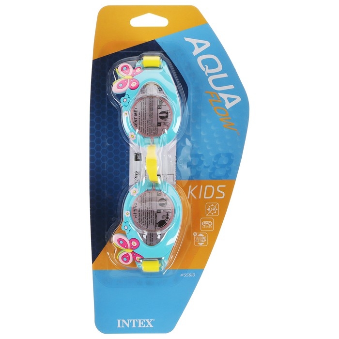 Очки для плавания, от 3 до 8 лет, обхват 48-52 см, цвет МИКС Очки для плавания, от 3 до 8 лет, обхват 48-52 см, цвет МИКС