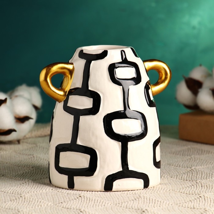 Кашпо - ваза  Кашпо - ваза "Ливи" 13х10х12см