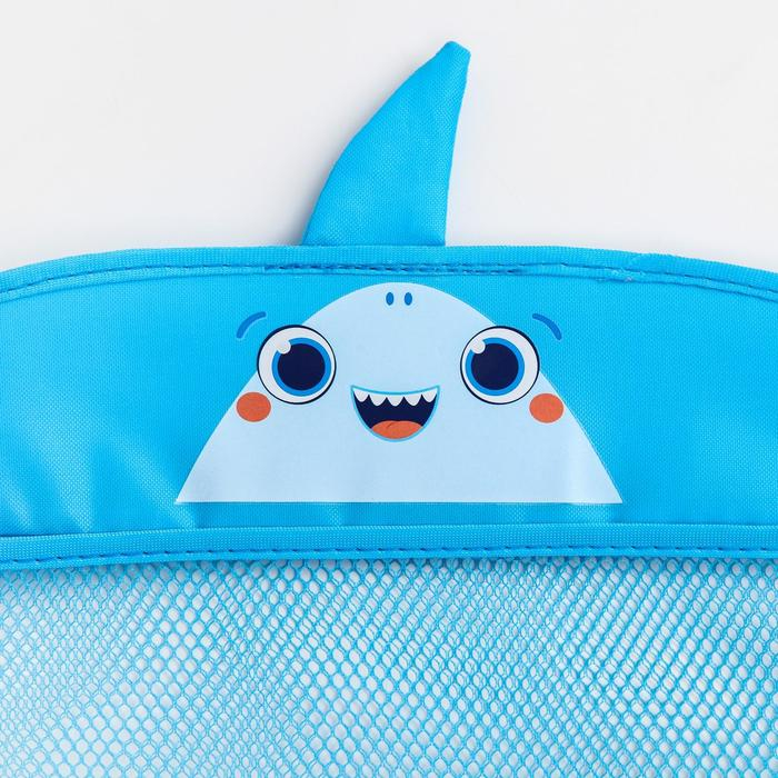 Сетка для хранения игрушек на присосках «Акула» Сетка для хранения игрушек на присосках «Акула»