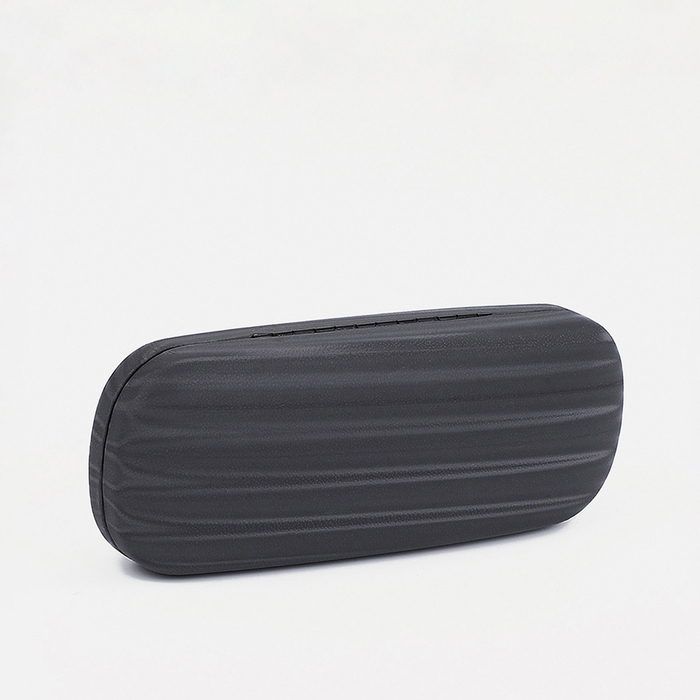 Футляр для очков на хлопушке, длина 16 см, цвет серый Футляр для очков на хлопушке, длина 16 см, цвет серый