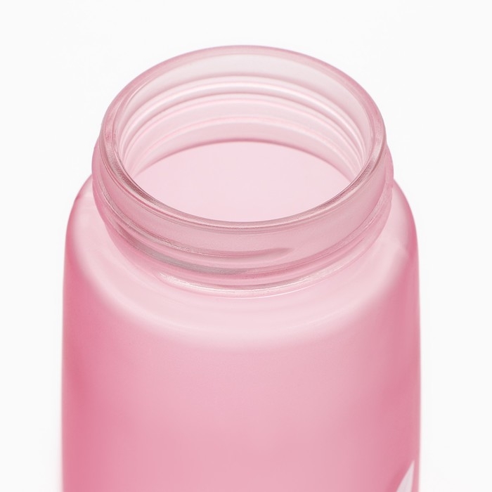 Бутылка стеклянная для воды Love, 450 мл Бутылка стеклянная для воды Love, 450 мл