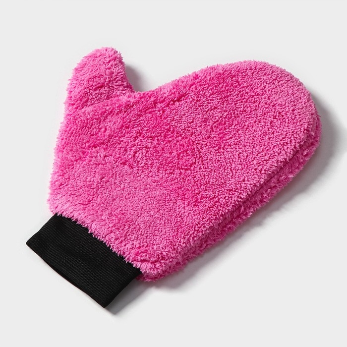 Варежка для уборки Доляна, 22×26 см, 40 гр, двухсторонняя, мягкая, микрофибра Варежка для уборки Доляна, 22×26 см, 40 гр, двухсторонняя, мягкая, микрофибра