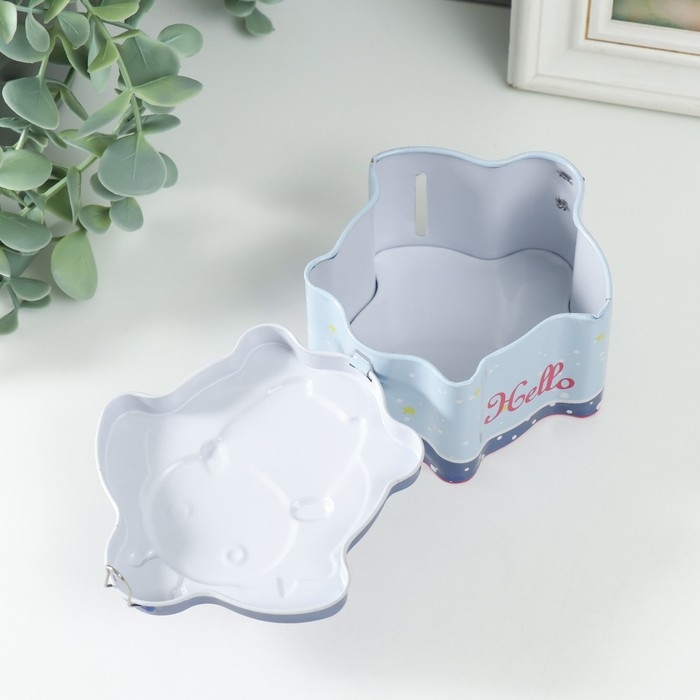 Копилка металл Копилка металл "Забавный пришелец" МИКС 5,5х9,5х10 см