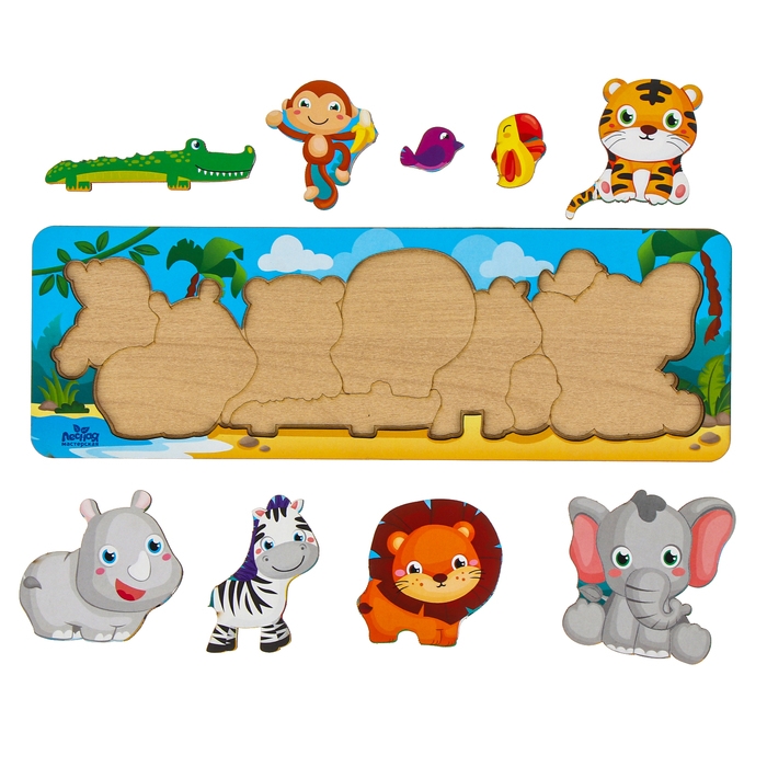 Головоломка логическая «Африка», 30 х10 см Головоломка логическая «Африка», 30 х10 см