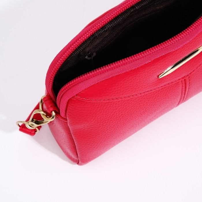Сумка кросс-боди на молнии, цвет розовый Сумка кросс-боди на молнии, цвет розовый