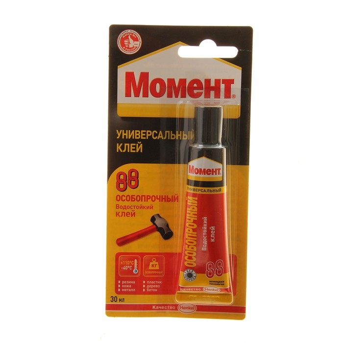 Клей  Клей "Момент 88" на блистере, 30мл
