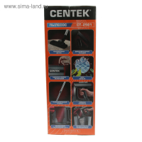 Пылесос Centek CT-2561, вертикальный, 1000/150 Вт, 0.5 л, чёрно-красный