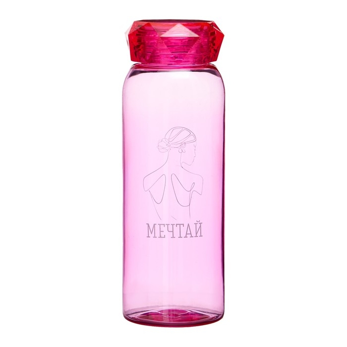 Бутылка для воды, 600 мл,  Бутылка для воды, 600 мл, "Мечтай"