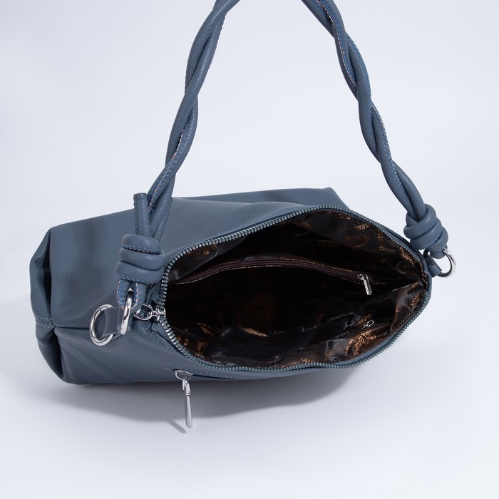 Сумка кросс-боди на молнии, цвет синий Сумка кросс-боди на молнии, цвет синий