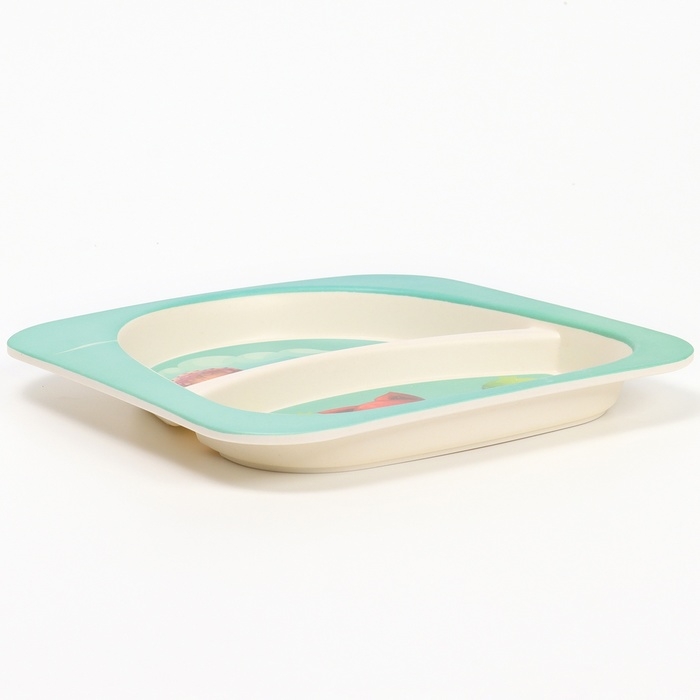 Набор бамбуковой посуды «Мельница», 5 предметов: тарелка, миска, стакан, вилка, ложка Набор бамбуковой посуды «Мельница», 5 предметов: тарелка, миска, стакан, вилка, ложка