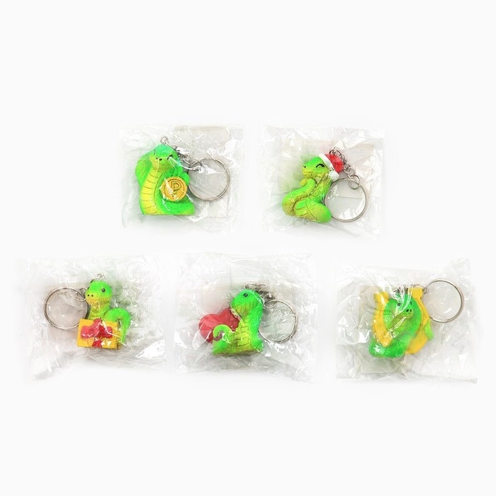 Новогодний брелок для ключей, объемный «Новый год: Новогодний микс«Новый год: 5 шт Новогодний брелок для ключей, объемный «Новый год: Новогодний микс«Новый год: 5 шт