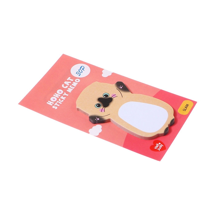 Блок для записей 35мм х 70мм 30л Сиамский котик Блок для записей 35мм х 70мм 30л Сиамский котик