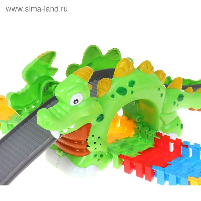 Автотрек-конструктор «Дино парк», МИКС Автотрек-конструктор «Дино парк», МИКС