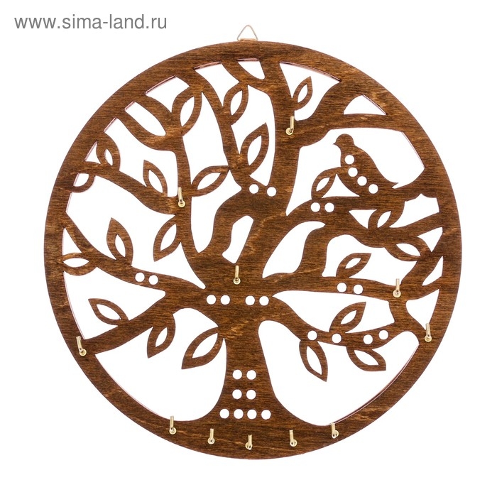 Органайзер настенный для бижутерии Органайзер настенный для бижутерии "Дерево"