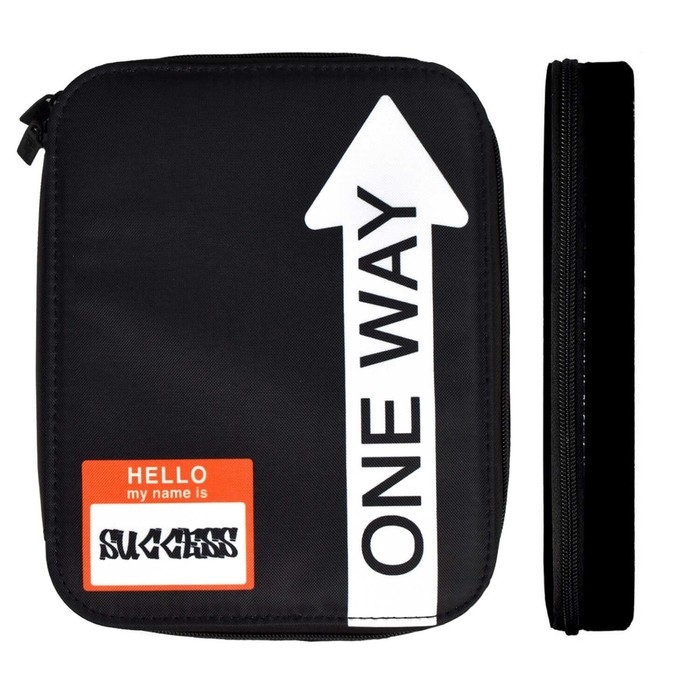 Пенал-футляр мягкий 190 х 230 х 30 мм, текстильный, Феникс Пенал-футляр мягкий 190 х 230 х 30 мм, текстильный, Феникс "Панк" 66335