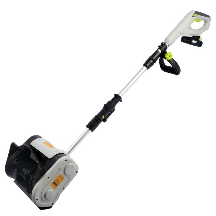 Снегоуборщик аккумуляторный ТУНДРА, 20 В, 2 Ач, ширина/высота 25/16 см, выброс 6 м Снегоуборщик аккумуляторный ТУНДРА, 20 В, 2 Ач, ширина/высота 25/16 см, выброс 6 м