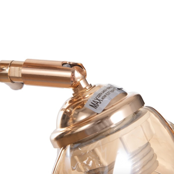 Люстра Люстра "Лойс" 5х40Вт Е27 Золото 54х54х22см