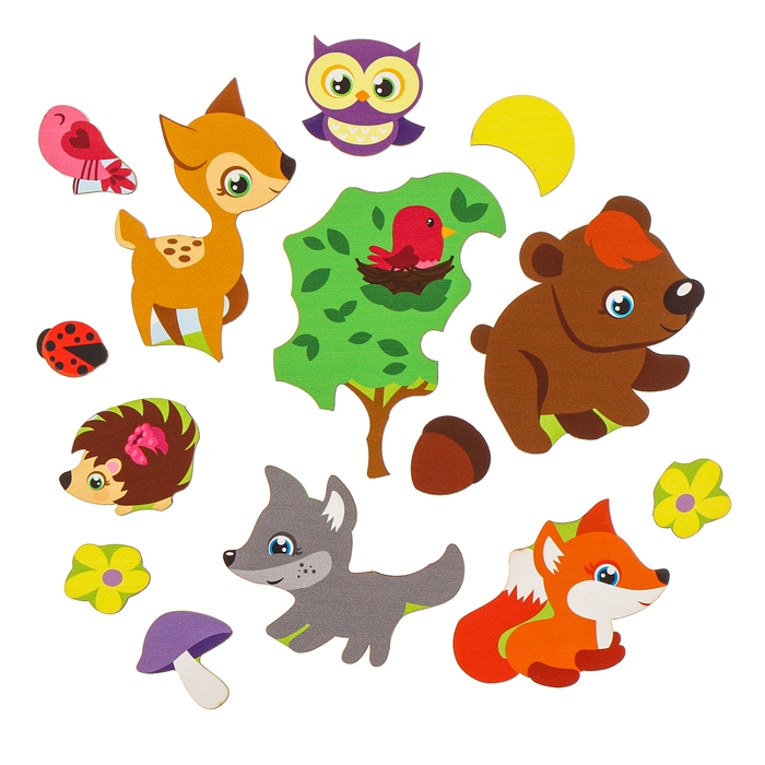 Головоломка «Лесные жители» Головоломка «Лесные жители»