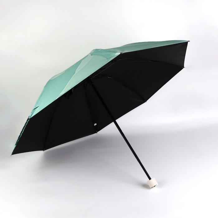 Зонт механический «Листья», эпонж, 4 сложения, 8 спиц, R = 48/55 см, D = 110 см, цвет МИКС Зонт механический «Листья», эпонж, 4 сложения, 8 спиц, R = 48/55 см, D = 110 см, цвет МИКС