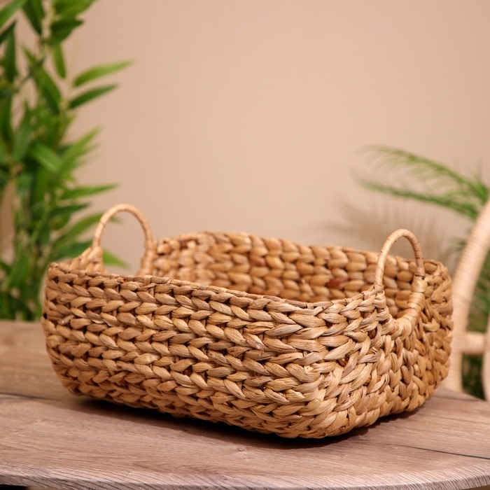 Корзина плетёная 38*28,5*20 см Корзина плетёная 38*28,5*20 см