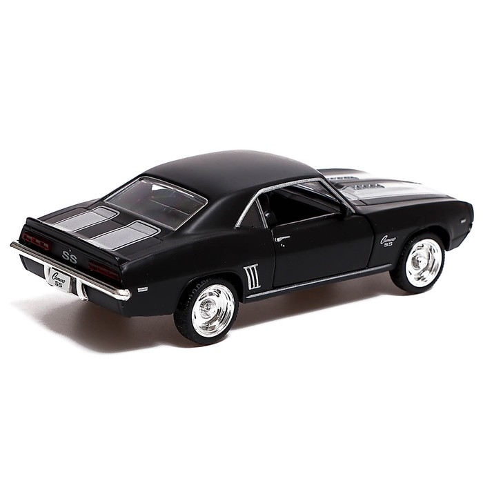 Машина металлическая CHEVROLET CAMARO SS, 1:32, открываются двери, инерция, цвет матовый