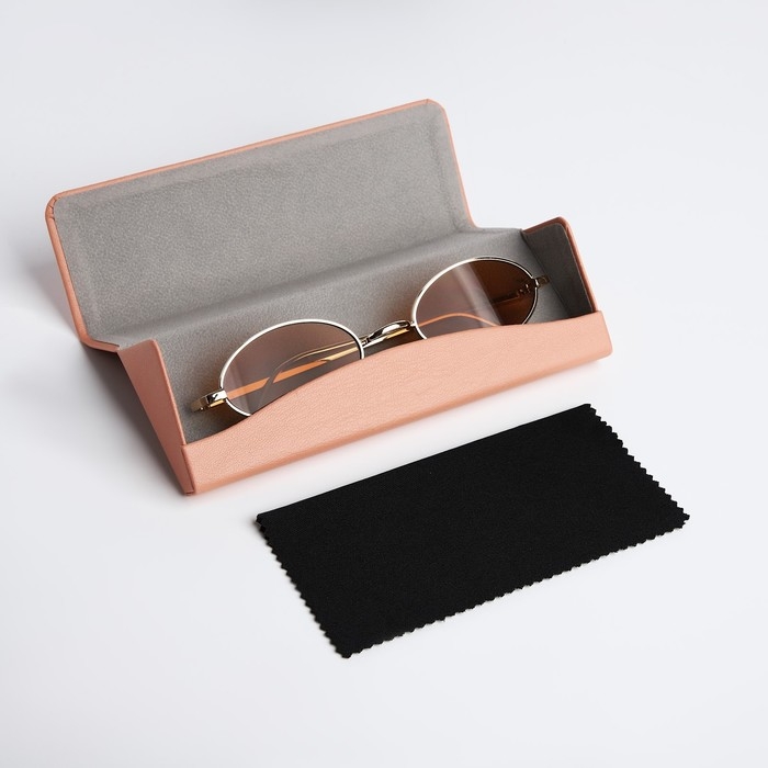 Футляр для очков на магните, длина 16,2 см, цвет розовый Футляр для очков на магните, длина 16,2 см, цвет розовый