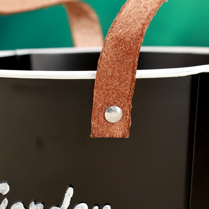 Кашпо "Элли" 13х12см, черное