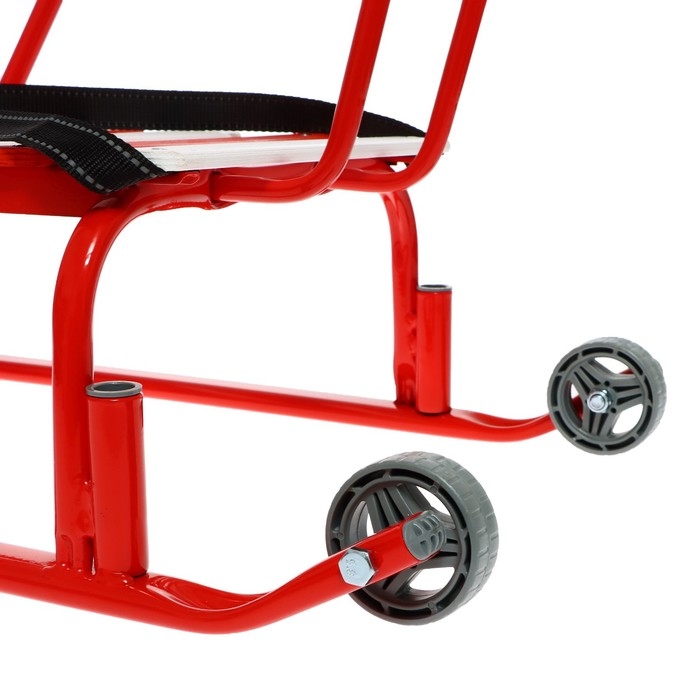 Санки «Тимка 5 комфорт», цвет алый Санки «Тимка 5 комфорт», цвет алый