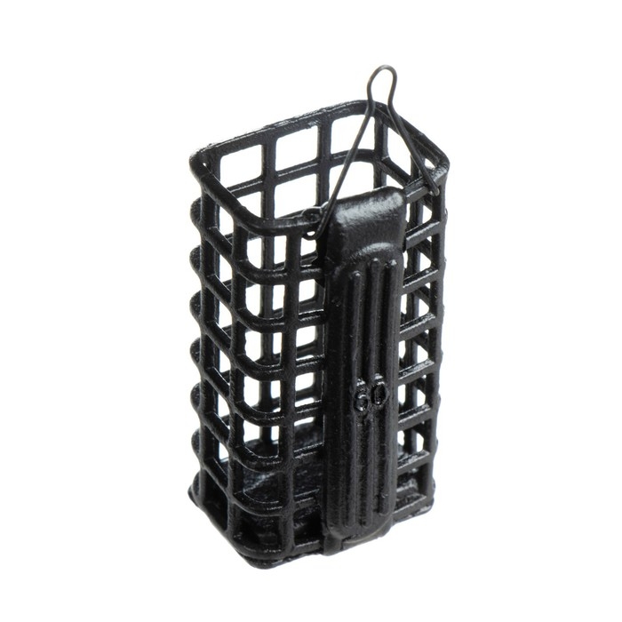 Кормушка прямоугольная с увеличенной петлей и дном, 60 г Кормушка прямоугольная с увеличенной петлей и дном, 60 г