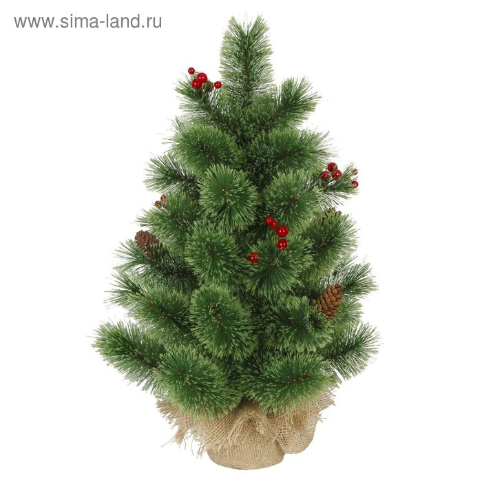 Ель искусственная  Ель искусственная "Роскошная" 60 см, d нижнего яруса 45 см, 41 ветка